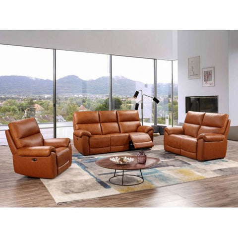Rocco 2 Seater Power Tan