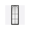 Black Astoria Clear Glazed Door