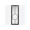Black Bowery Clear Glazed Door