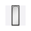 Black Melrose Clear Glazed Door
