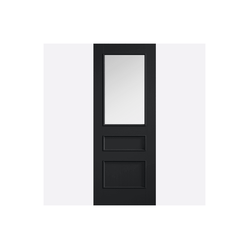 Charcoal Black Toledo Glazed Door
