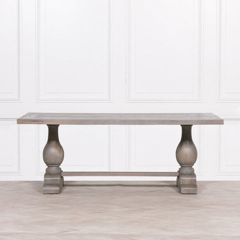 Wooden Rustic Rectangular Dining Table
