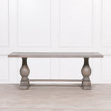 Wooden Rustic Rectangular Dining Table