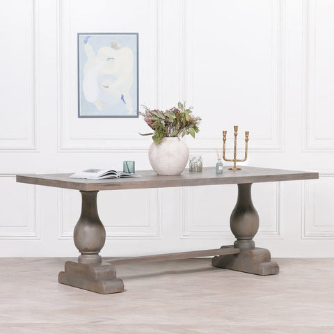 Wooden Rustic Rectangular Dining Table