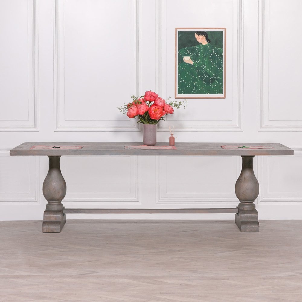 Wooden Rustic Rectangular Dining Table