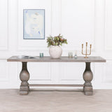 Wooden Rustic Rectangular Dining Table