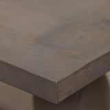 Wooden Rustic Rectangular Dining Table