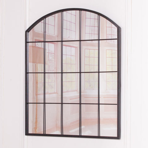 Window Mirror - Black Metal