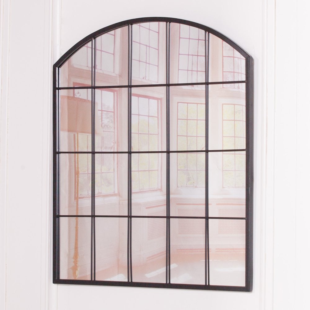 Window Mirror - Black Metal