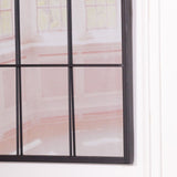 Window Mirror - Black Metal