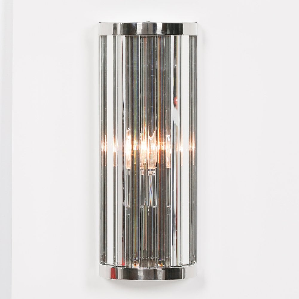 Chrome Deco Wall Light