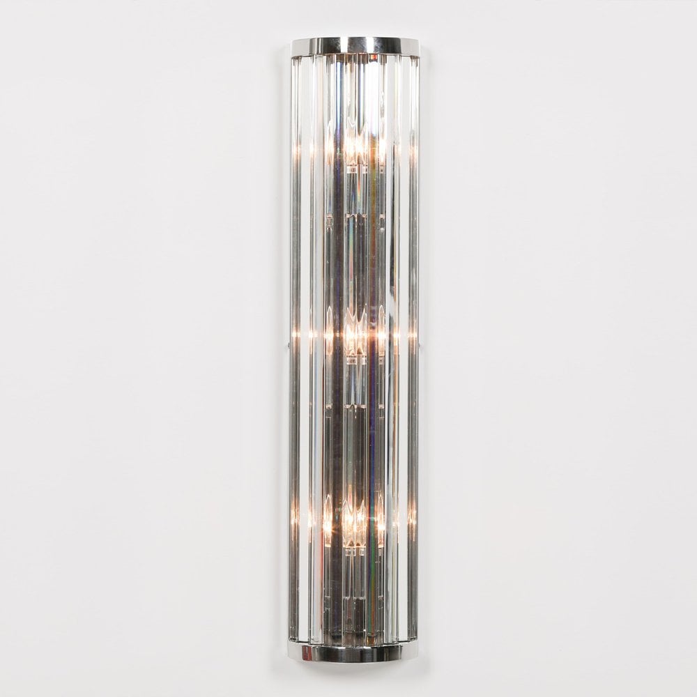 Chrome Deco Wall Light