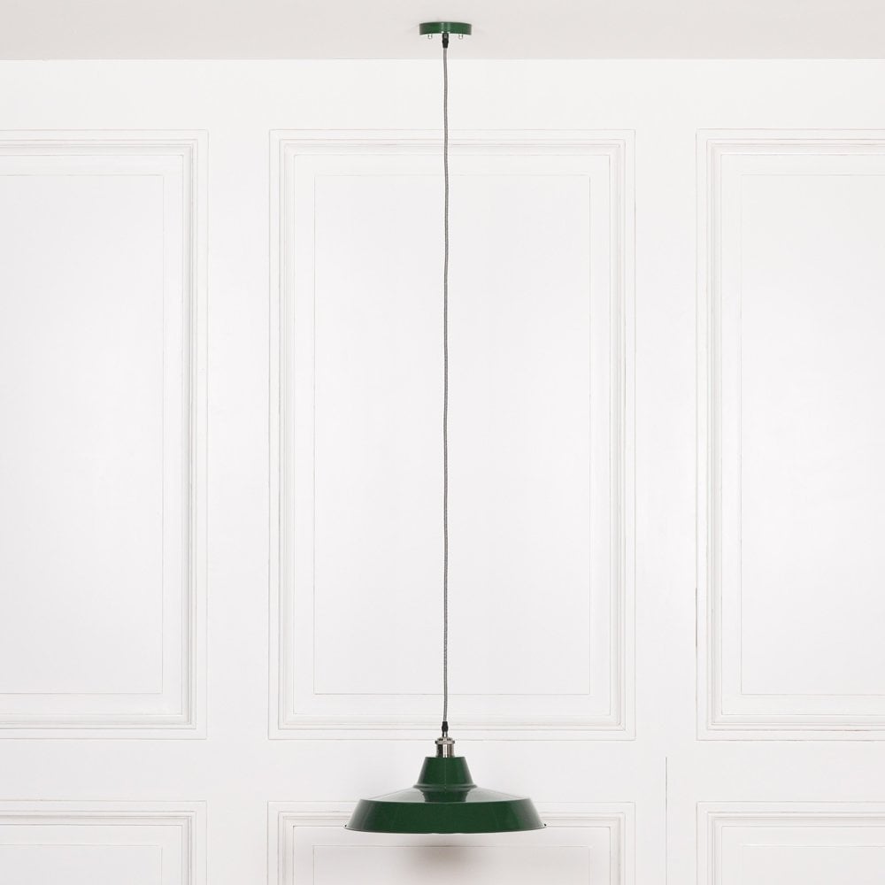 Factory Style  Enamel Painted Pendant Light