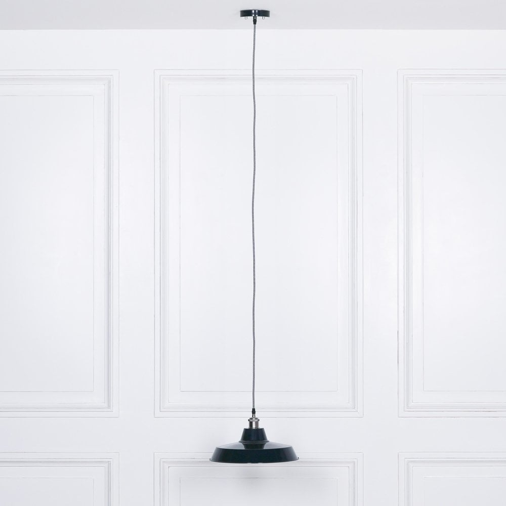 Factory Style  Enamel Painted Pendant Light