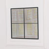 Black Metal Window Mirror