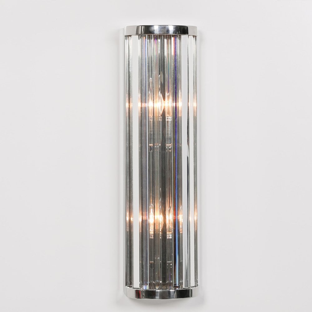 Chrome Deco Wall Light