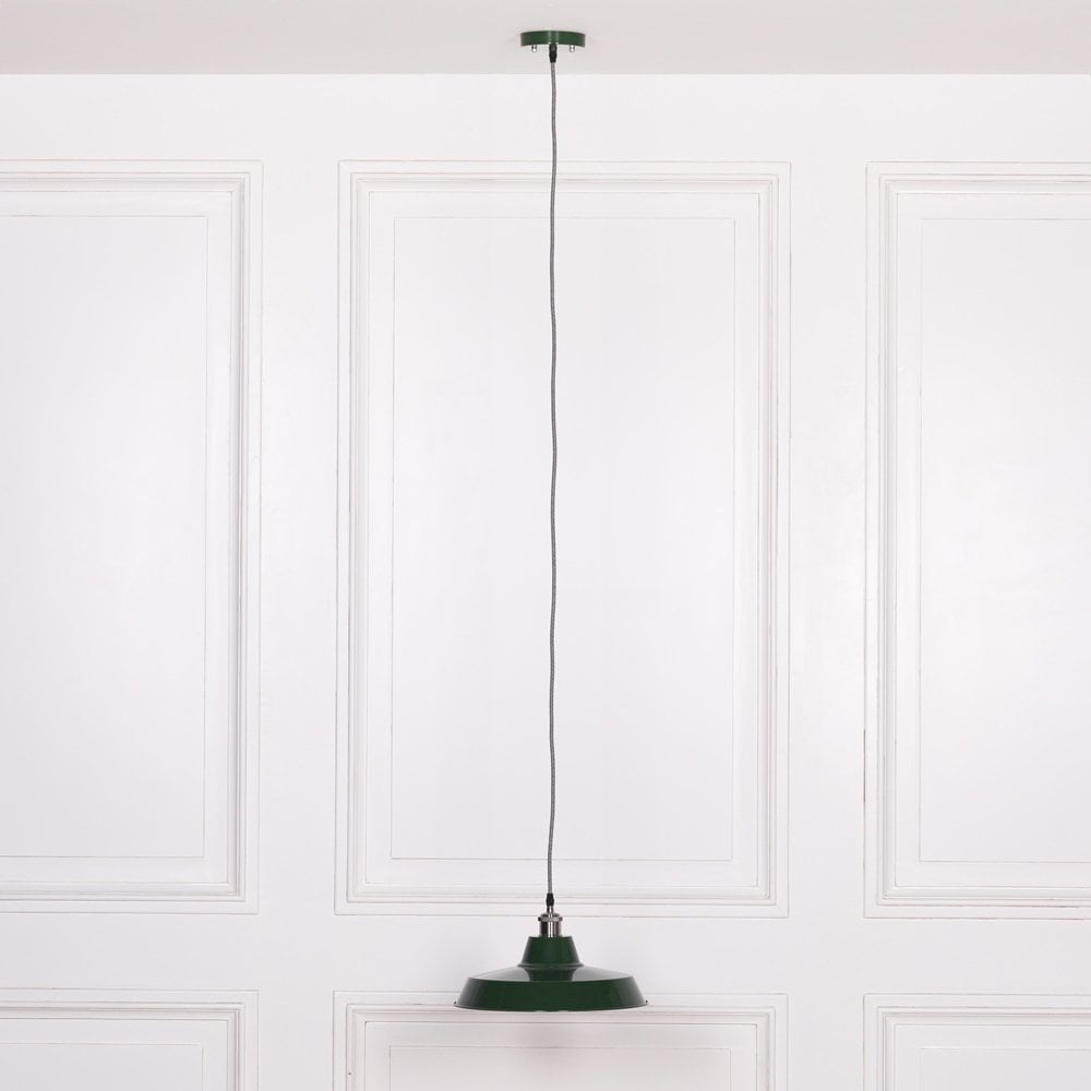 Factory Style  Enamel Painted Pendant Light