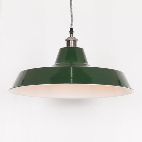 Factory Style  Enamel Painted Pendant Light