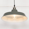 Factory Style  Enamel Painted Pendant Light