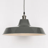 Factory Style  Enamel Painted Pendant Light