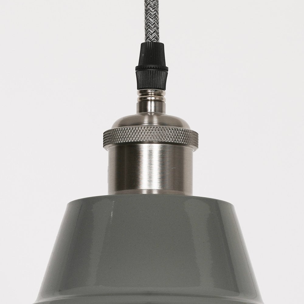 Factory Style  Enamel Painted Pendant Light
