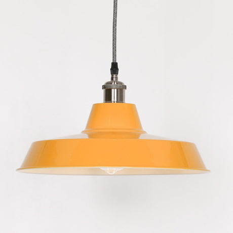 Factory Style  Enamel Painted Pendant Light
