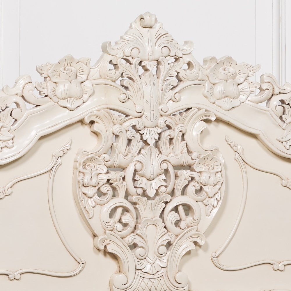 Rococo Carved Bed