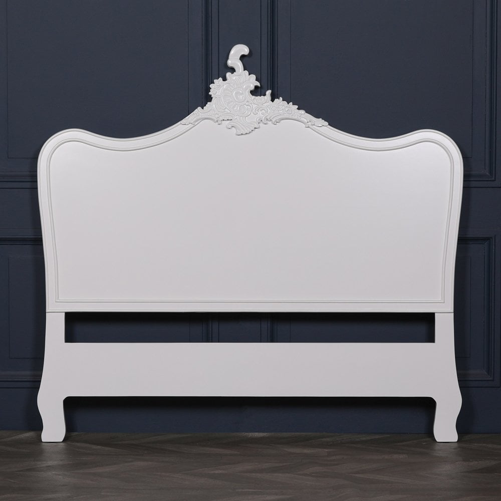 French White Headboard