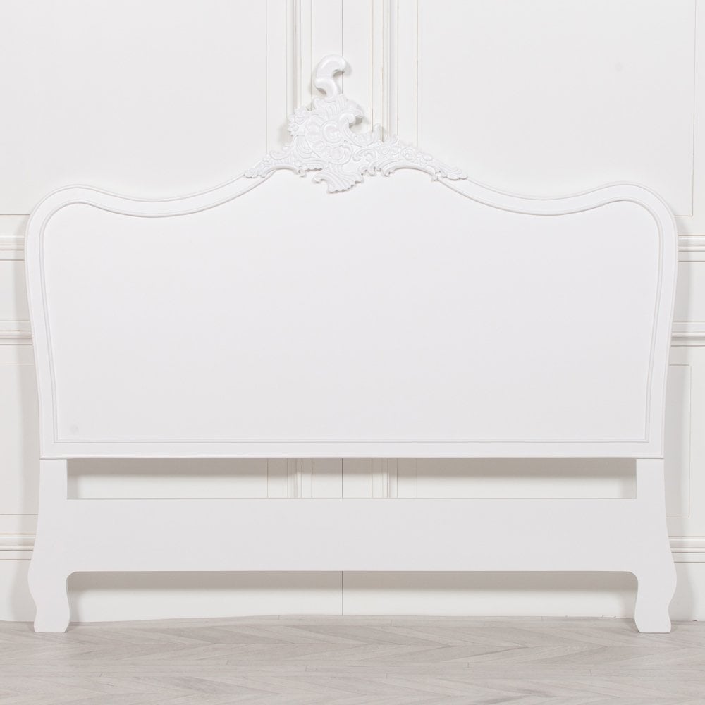 French White Headboard