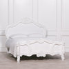 French Carved Rose Cherub Bed