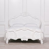 French Carved Rose Cherub Bed