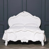 French Carved Rose Cherub Bed
