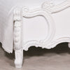 French Carved Rose Cherub Bed