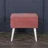 Pink Suitcase Stool With Legs