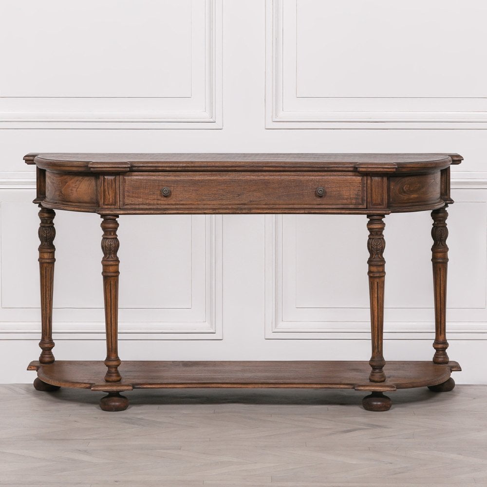 Rustic Wooden Console