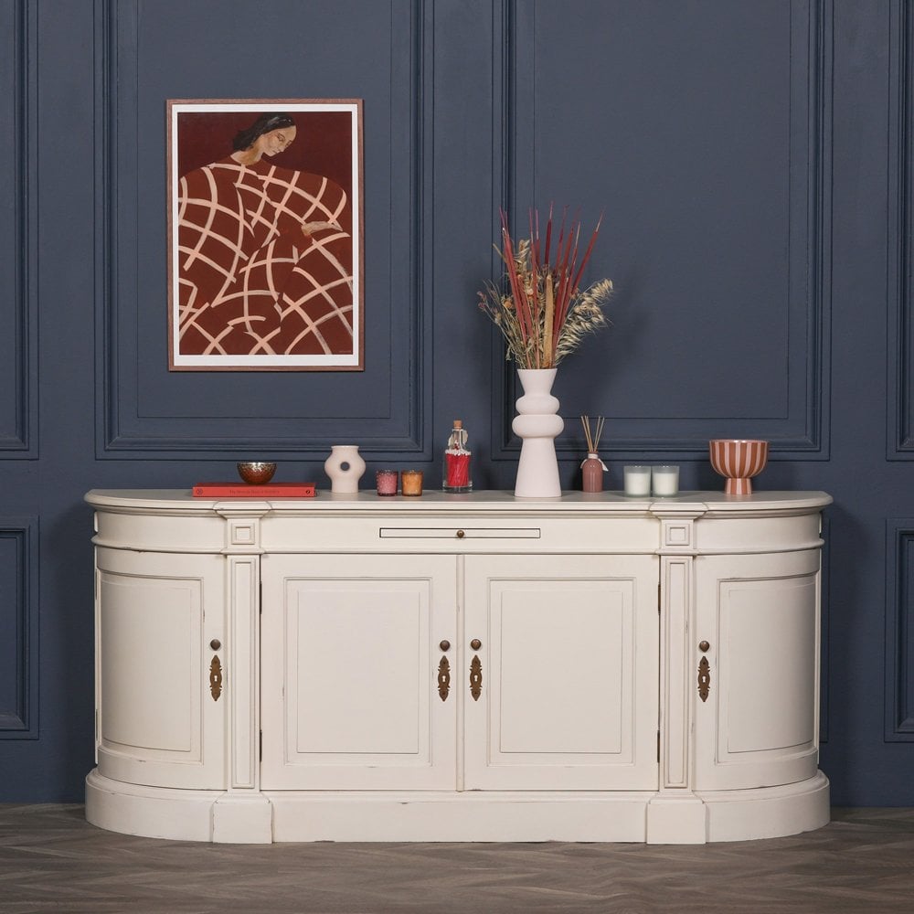 Distressed Sideboard Large Buffet