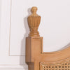 French Rattan Headboard 5Ft King Size
