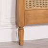 French Rattan Headboard 5Ft King Size