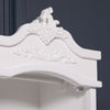French White Armoire With Drawers