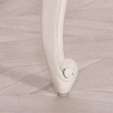 Off White Rattan Dining / Bedroom Chair