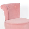 Pink Stool / Bedroom Chair With Gold Legs