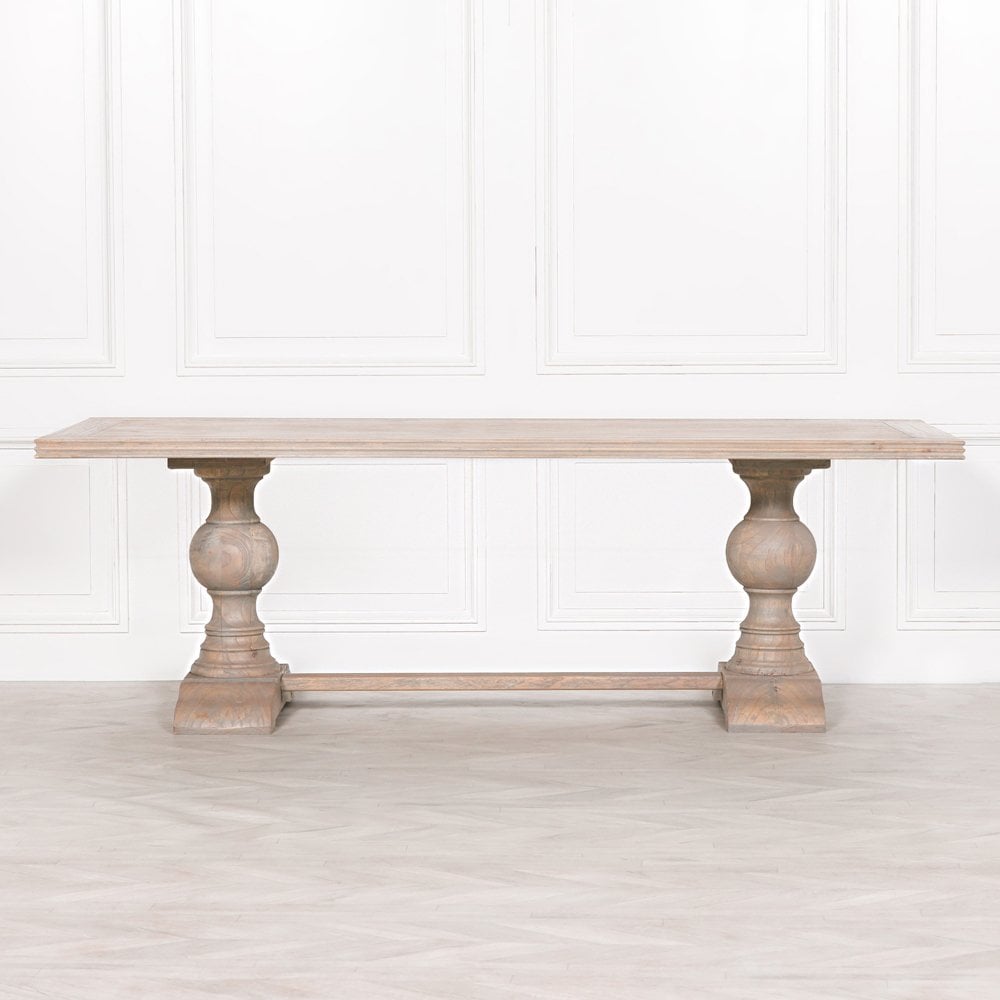 Rustic Wooden Dining Table 240cm