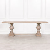 Rustic Wooden Dining Table 240cm