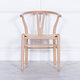 Wishbone Natural Wooden Dining Chair