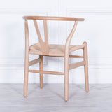 Wishbone Natural Wooden Dining Chair