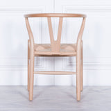Wishbone Natural Wooden Dining Chair