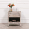 Wooden Bedside With Drawer