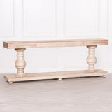 Wooden Console Table With Drawers