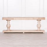 Wooden Console Table With Drawers