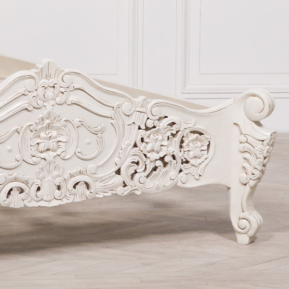 Rococo Carved Bed
